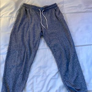 Light grey sweatpants/joggers